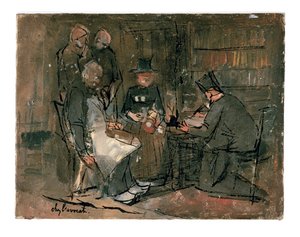 「弁護士事務所」（研究） 作： Jan Toorop