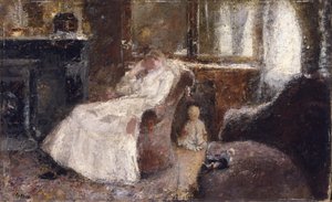 白衣の女 作： Jan Toorop
