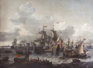 ザイダーゼーの戦い、1573 作： Jan Theunisz. Blanckerhoff
