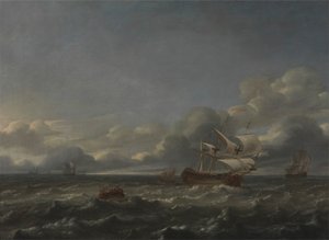 そよ風の中の兵士たち 作： Jan Theunisz Blankerhoff