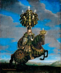 「フェルディナント ヨーゼフ (1636-1698) の肖像画、ディートリヒシュタイン公、グンダカール デ ディートリヒシュタイン バレエ エクストリーム」 (1617-1678) 作： Jan Thomas van Ieperen
