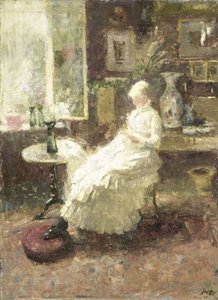アニー・ホール・テ・リサデル、サリー州 作： Jan Toorop