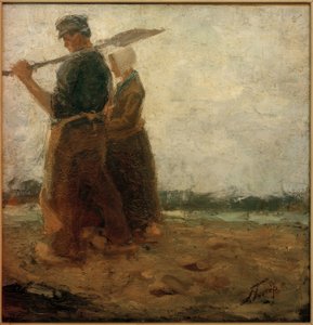 帰り道に 作： Jan Toorop
