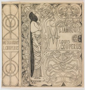 バンドのデザイン: Louis Couperus, Metamorfoze, 1897 作： Jan Toorop