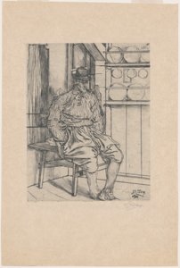 マルケンの漁師 作： Jan Toorop