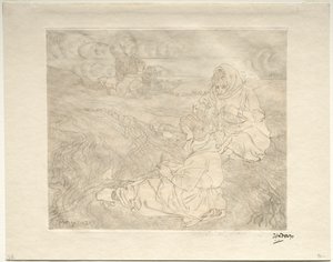 修復者ではない 作： Jan Toorop