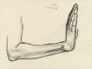 前腕の研究 作： Jan Toorop