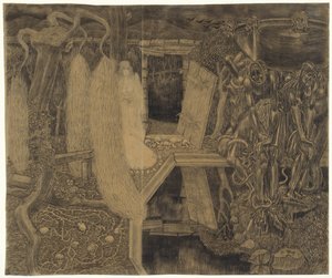 悲しみの古い庭 エンシェント ガーデン オブ レイバーズ 作： Jan Toorop