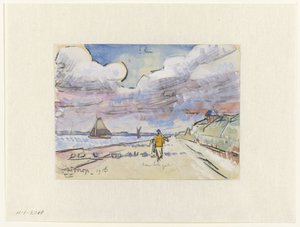 運河沿いの道 作： Jan Toorop