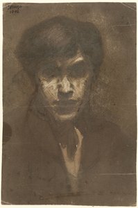 画家ヤン・トゥーロップの自画像 作： Jan Toorop
