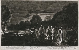 The Four Elements, Fire (Ignis), c. 1614–1622 (エッチング) 作： Jan Van de II Velde