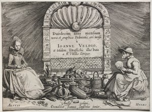 12か月。 作： Jan Van de Velde
