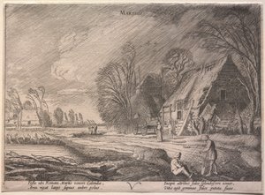 12か月：3月。 作： Jan Van de Velde