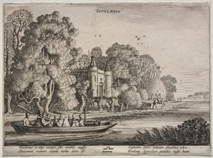 12か月：9月。 作： Jan Van de Velde