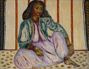 オダリスク、1906年頃（キャンバスに油彩） 作： Jan Verhoeven