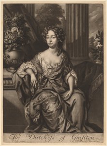 グラフトン公爵夫人 作： Jan Verkolje I after Sir Peter Lely