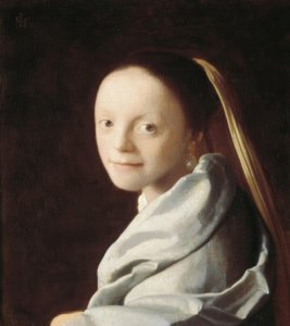 少女の頭 作： Jan Vermeer van Delft
