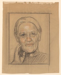 バレンディナ・ヘルミナ・ミューリングの肖像 作： Jan Veth