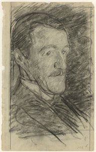 リチャード・ローランド・ホルストの肖像 作： Jan Veth
