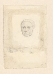 アンナ・コルネリア・フェート＝ギルタイ夫人の肖像 作： Jan Veth