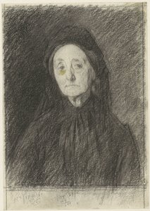 JH夫人の肖像 ギルテイ・モール 作： Jan Veth