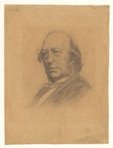 Jan van Geuns 教授の肖像 作： Jan Veth