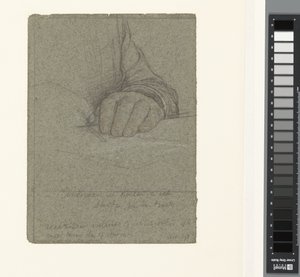 Geheimrat M. Kempner の右手の研究 作： Jan Veth