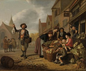 八百屋の店 De Buyskool 作： Jan Victors