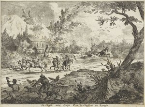 サヴォアのコンフランでのオオカミ狩り La Chasse aux Loups Prez de Conflans en Savoije (オブジェクトのタイトル) サヴォアの顔 (連載タイトル)