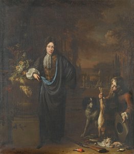 シルベスター・ヴァン・トンゲレンの肖像 作： Jan Baptist Weenix