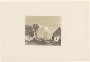 クレンボルグの Veerweg のビュー 作： Jan Weissenbruch