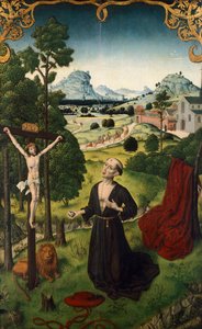 聖ジェローム、ヤン・デ・コック作（1505年から1527年頃まで活動） 作： Jan Wellens de Cock