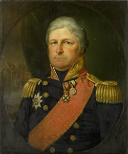 少将ジョブ・シーバーン・メイの肖像 作： Jan Willem May