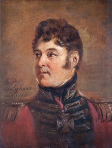 コリン・ハルケット将軍の肖像、イギリス兵、1821年。 作： Jan Willem Pieneman