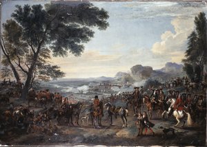ナミュール包囲戦でのウィリアム3世とその軍勢 作： Jan Wyck