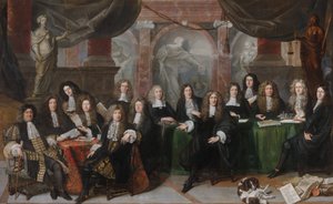 ハーグの治安判事のメンバー 作： Jan de Baen