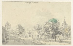 オダイクの村の眺め 作： Jan de Beijer
