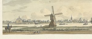 ティーンホーフェンと家 Herlaar のビュー 作： Jan de Beijer