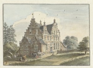 ズトフェン近くのハウス デン ダム 作： Jan de Beijer