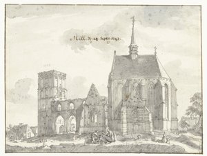 ミルの教会の遺跡 作： Jan de Beijer