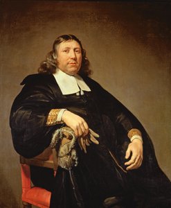 ダンマス・グルデワーゲンの肖像、1657年頃 作： Jan de Bray