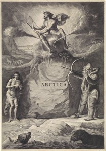 北極の風景 Arctica (オブジェクトのタイトル) 作： Jan de Visscher (rejected attribution)