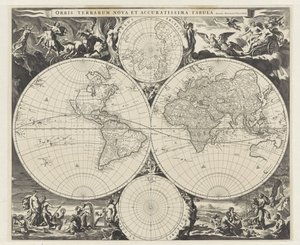 世界地図 作： Jan de Visscher