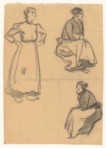 女性研究 作： Jan de Waardt