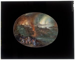 アイネアスとアンキセス 作： Jan the Elder Brueghel