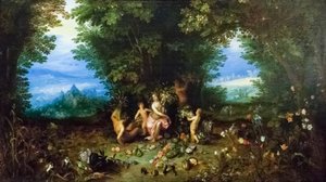 Maan allegoria, n. 1611 作： Jan the Elder Brueghel