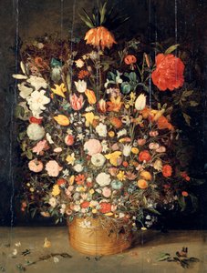 木製の花瓶に花束1603 作： Jan the Elder Brueghel