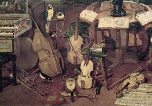 ヒアリング、1617年（55898の詳細） 作： Jan the Elder Brueghel