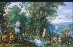 エデンの園 作： Jan the Elder Brueghel