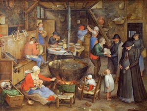 農場訪問の様子 作： Jan the Elder Brueghel